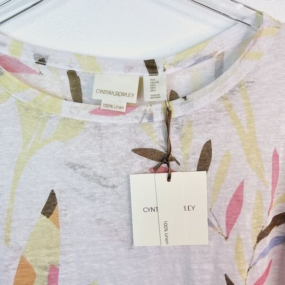 Cynthia Rowley Linen Top NWT - Picture 3 of 6